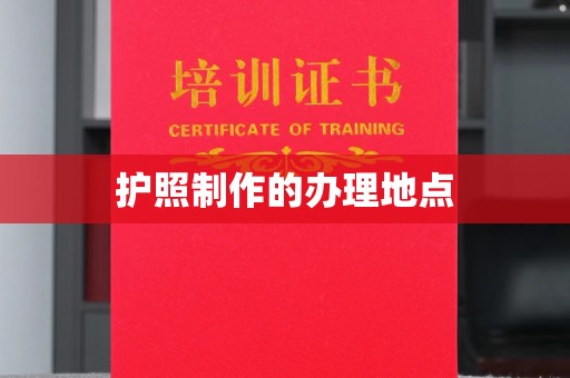 芷江护照制作的办理地点